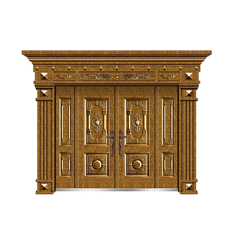 Non-standard door nice design security steel door exterior house door from china