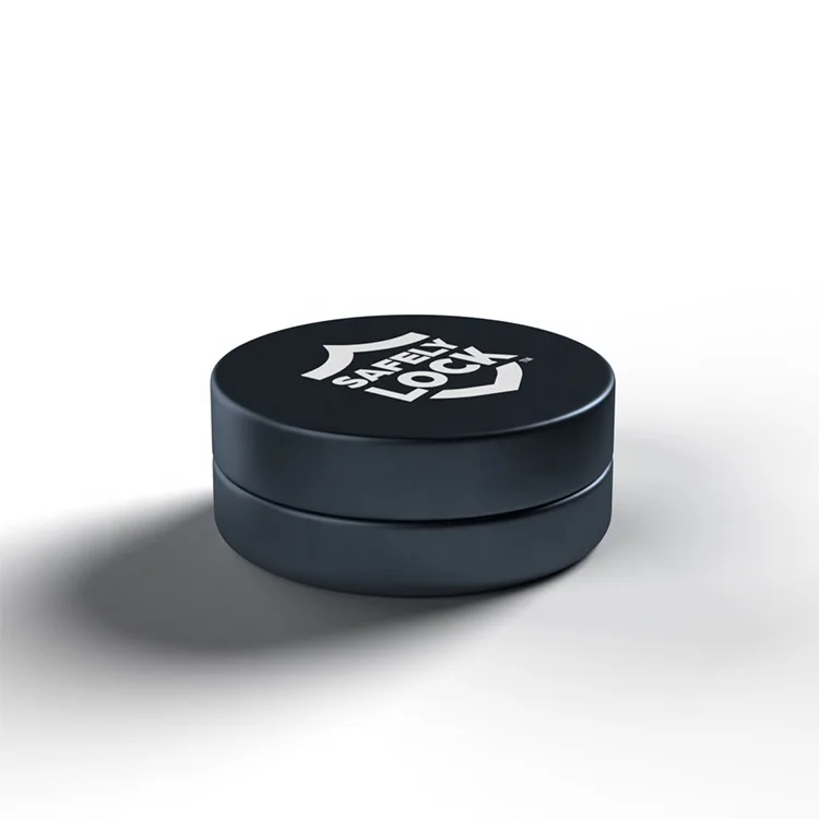 Сертифицированный, изготовленный на заказ, жевательный алюминиевый контейнер с защитой от детей, олово каннапурст с защитой от детей