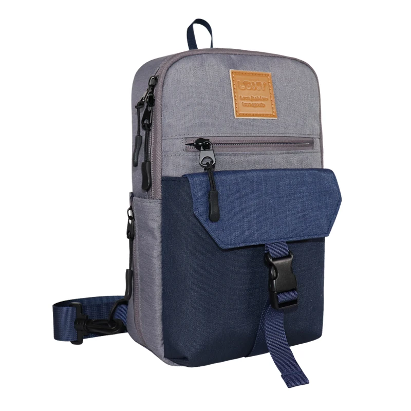 2022 OEM Custom Logo new design hippie Waterproof chest bag for men