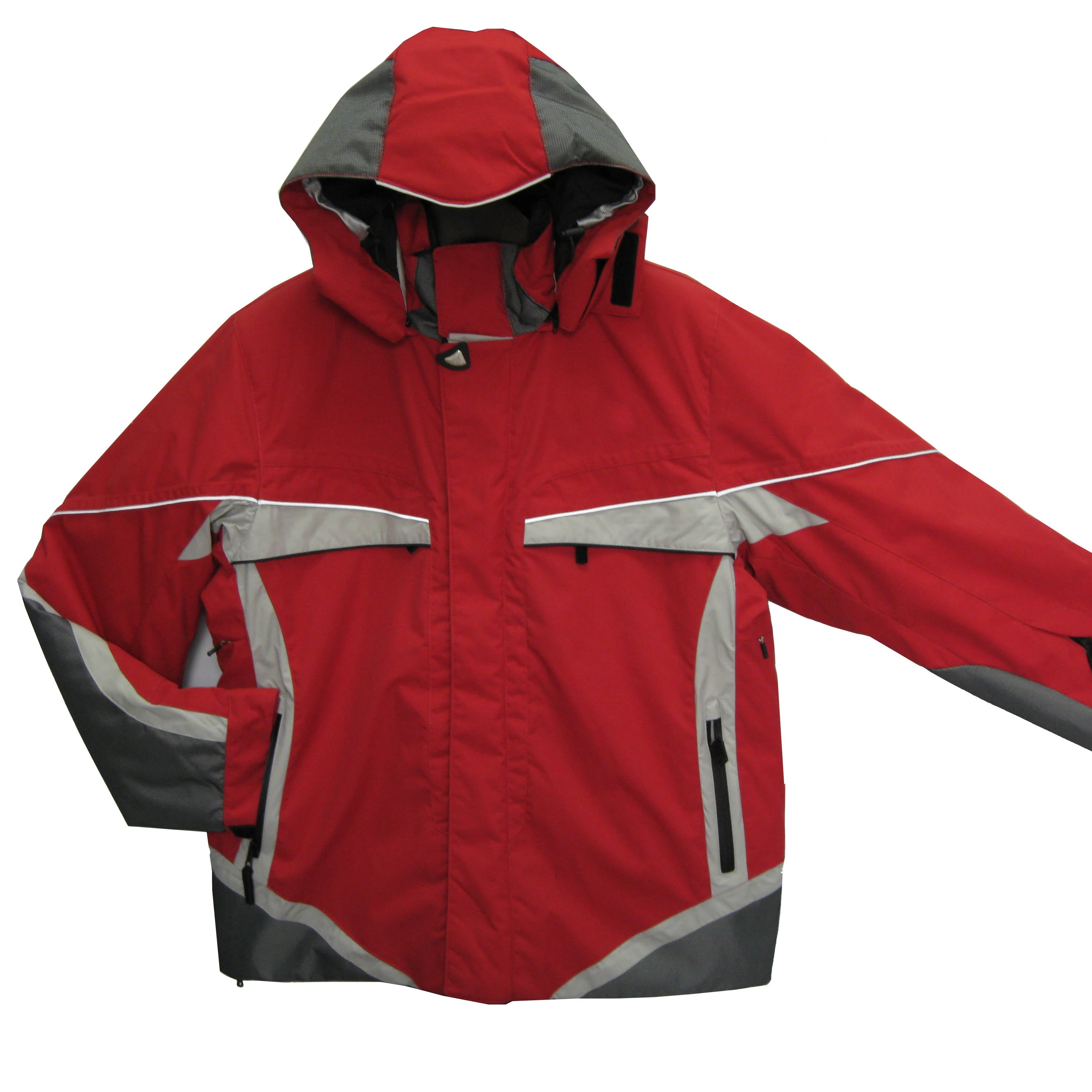 Top Fashion High Reputation Professional Manufacturer Seamless Sewing Laser Seam Cutting Waterproof Windproof Mens Ski Jacket