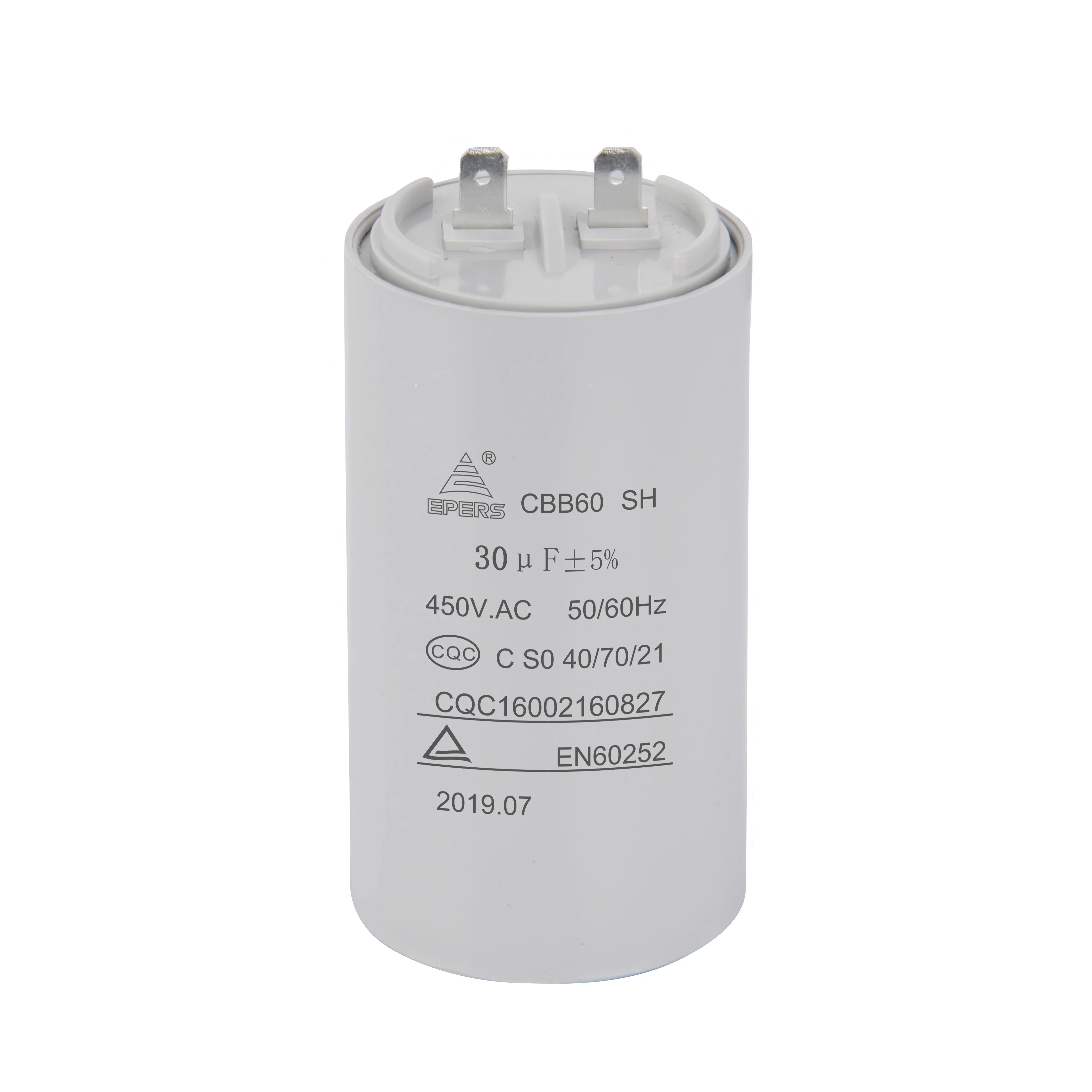 cbb60  capacitor Custom capacity cbb60 350vac capacitor