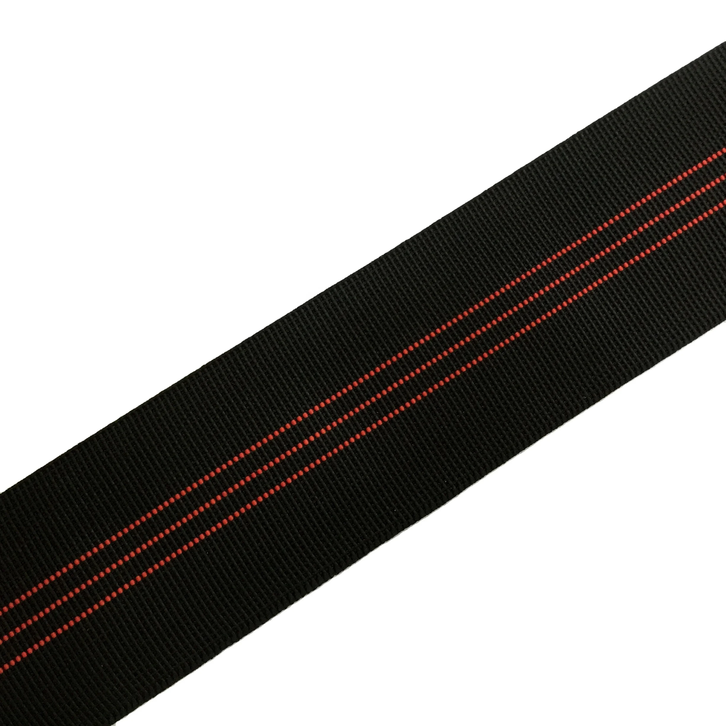 70mm black Sofa elastic webbing for seat