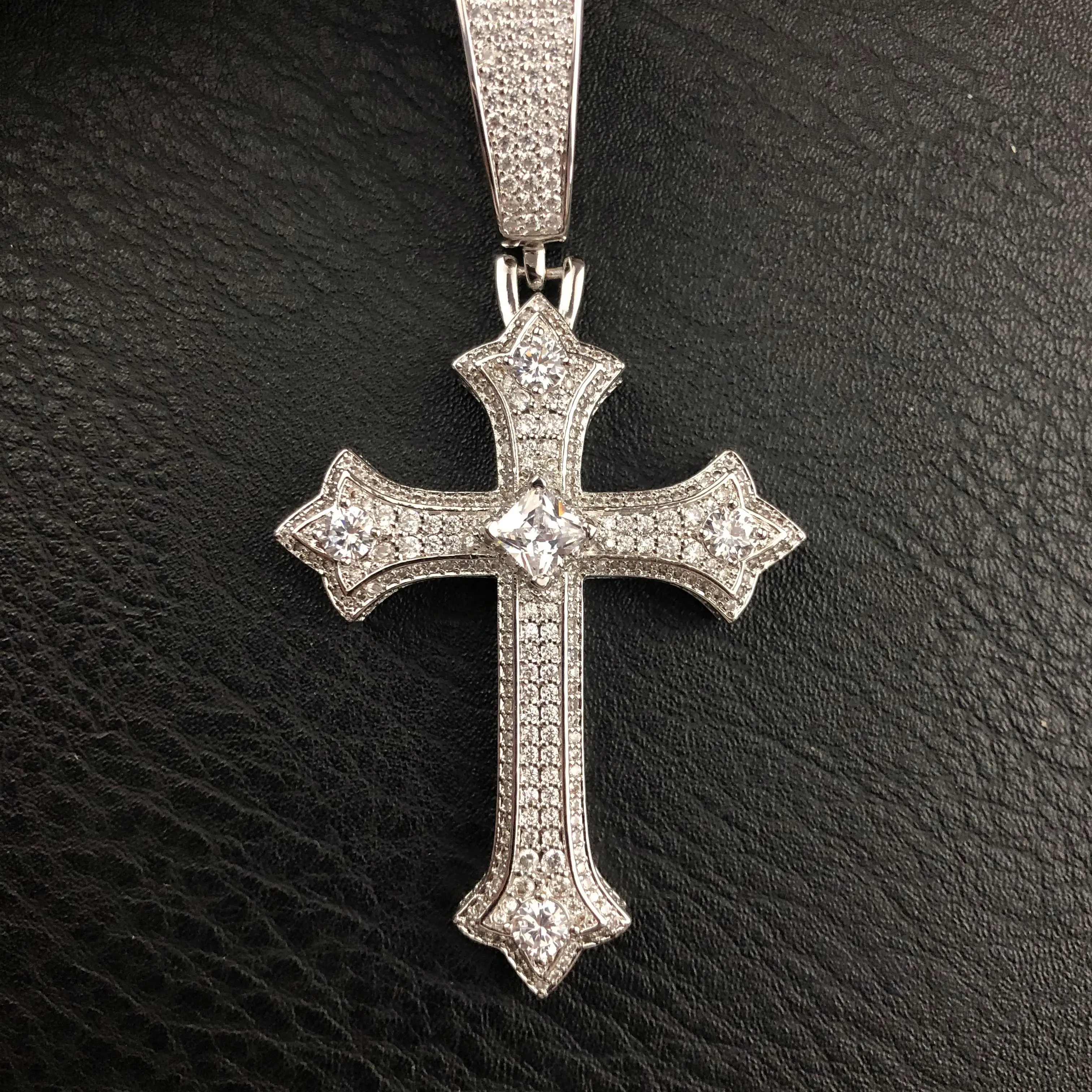 19mm button Jesus Cross Pendant