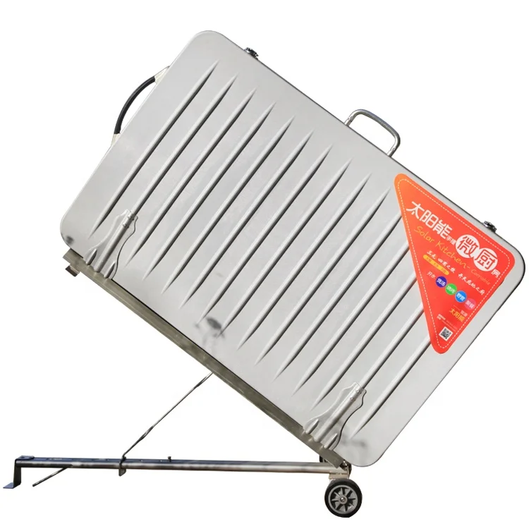 vacuum tube solar cooker with reflector for camping picnic and family BBQ