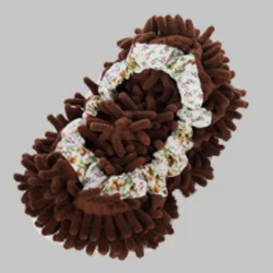 MZL 1PC Dusting Cleaning Foot Shoes Mop Slipper Floor Cleaner Detachable And Washable Slippers