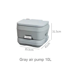 Hot sale 10L20L color air pump outdoor portable toilets special sale