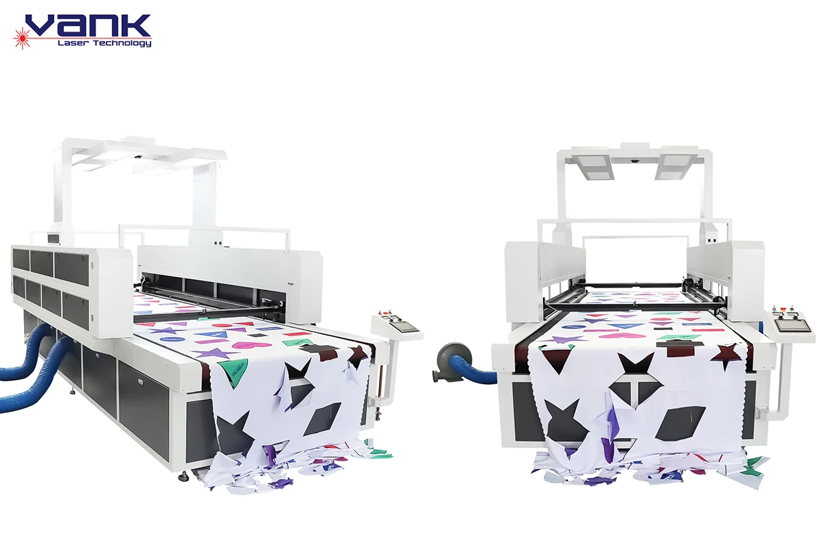 130w 150w 180w Fabric Laser Cutter Sublimation Cutting Machines