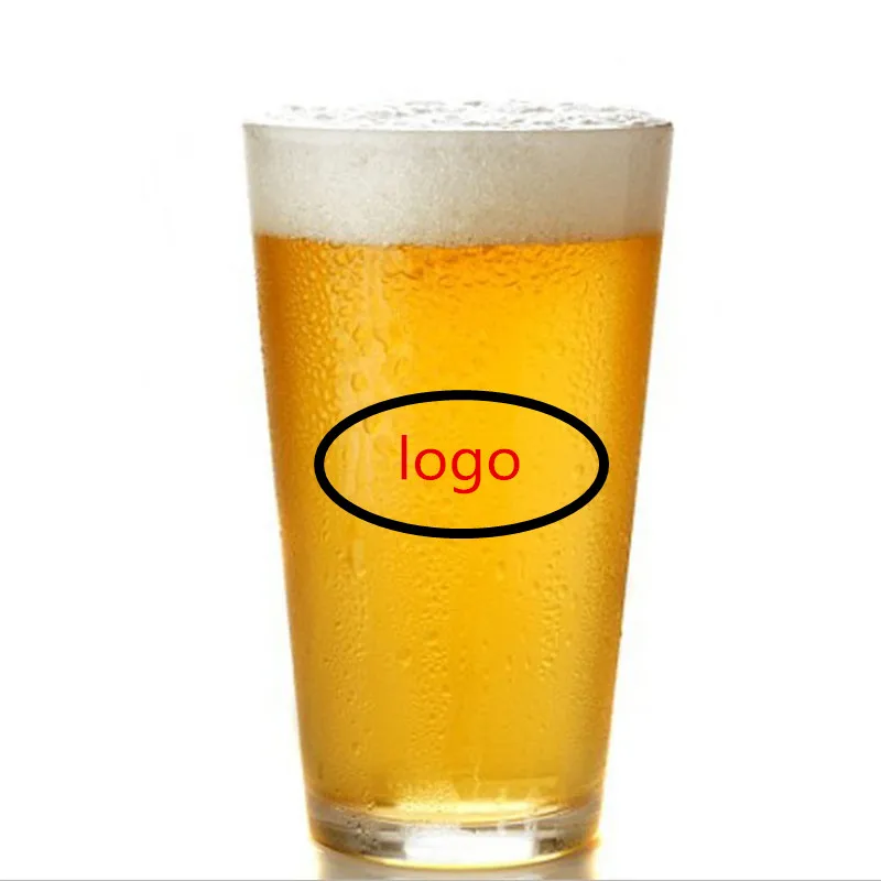 16 oz pint beer glass customize logo beer glass with high quality
