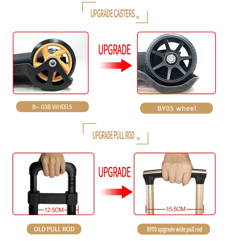 Складная тележка BAOYU, ручная тележка с ручкой, Складная ручная тележка