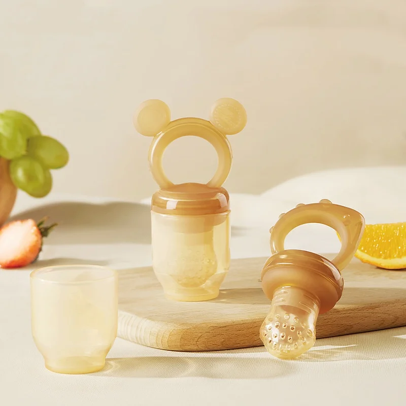 BPA Free Baby Feeder Silicone  Teething Infant Best Complementary Food Fruit And Vegetable Teether