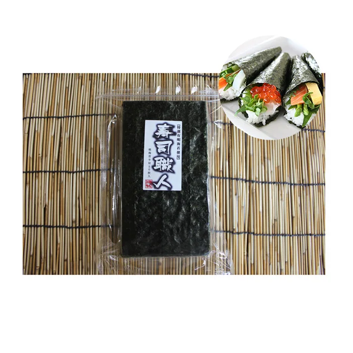 20sheets crispy temaki sushi nori packaging seaweed wrapper rice ball