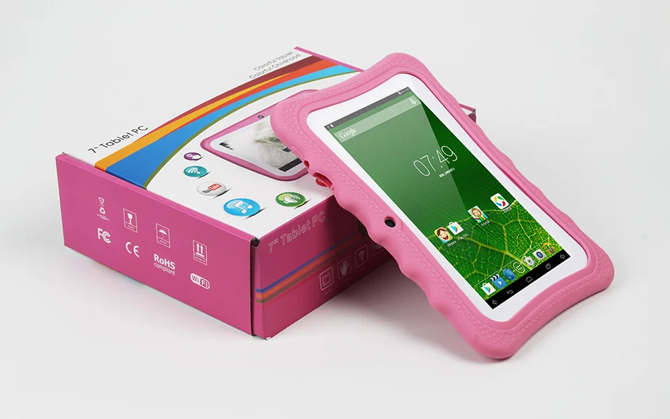  Новый планшетный ПК Android 7 дюймов WiFi детский планшет 8G ROM Infantil Детский обучающий дешевый для