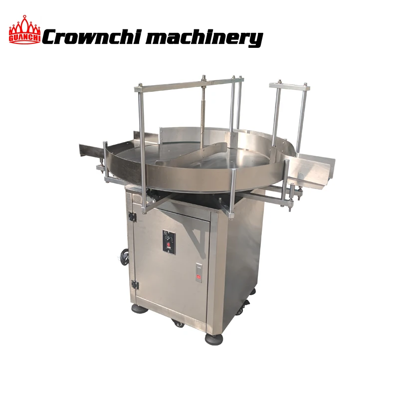 Auto bottle feeding machine plastic glass sorting deliver