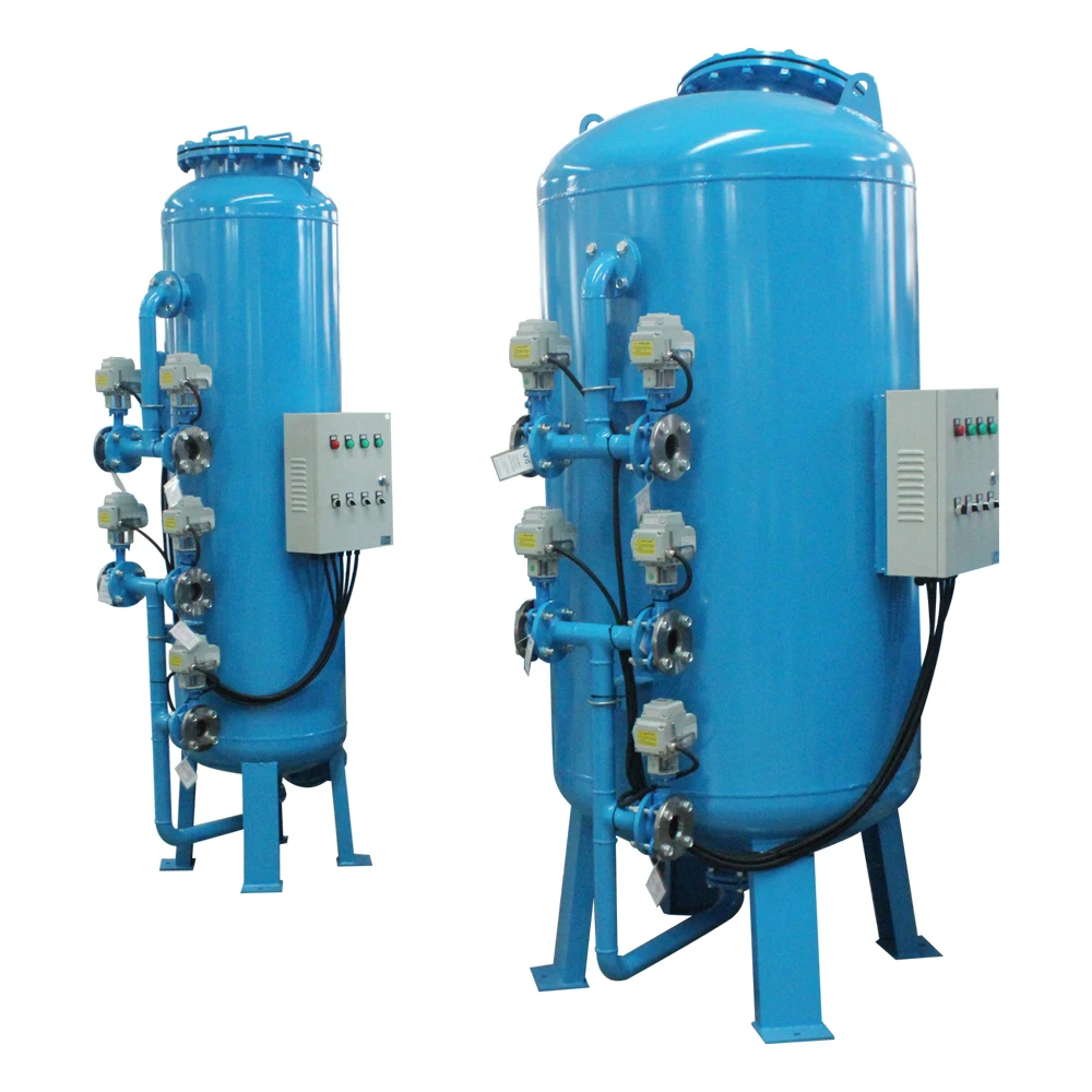 Dia1.4m   manganese greensand filter system for drinking water treatment