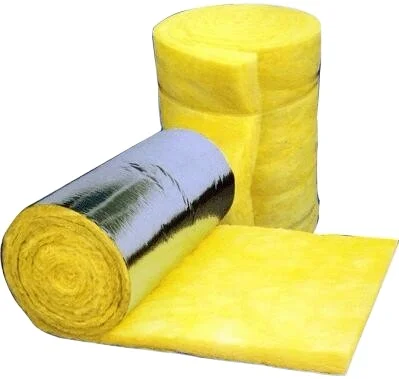 Wholesale Factory 12kg/m3  48kg/m3 glasswool blanket insulation for metallic buildings