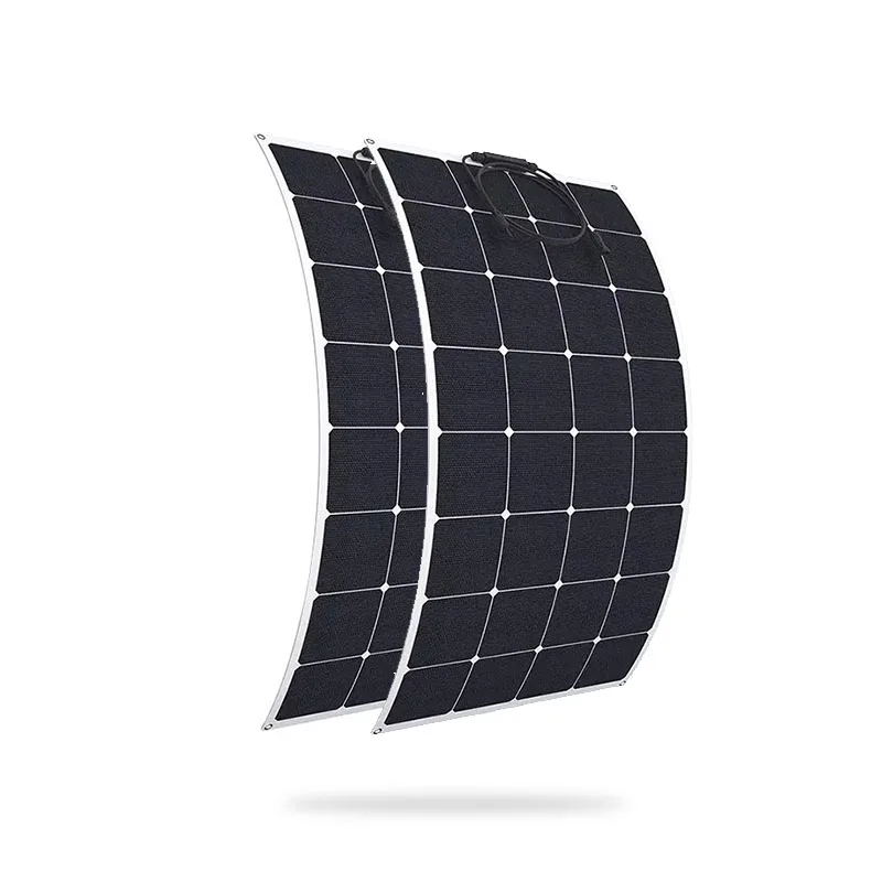 high quality panneaux solaires de price 500w 1000W 300w 200W 60W ETFE thin film curved flexibles solar panel