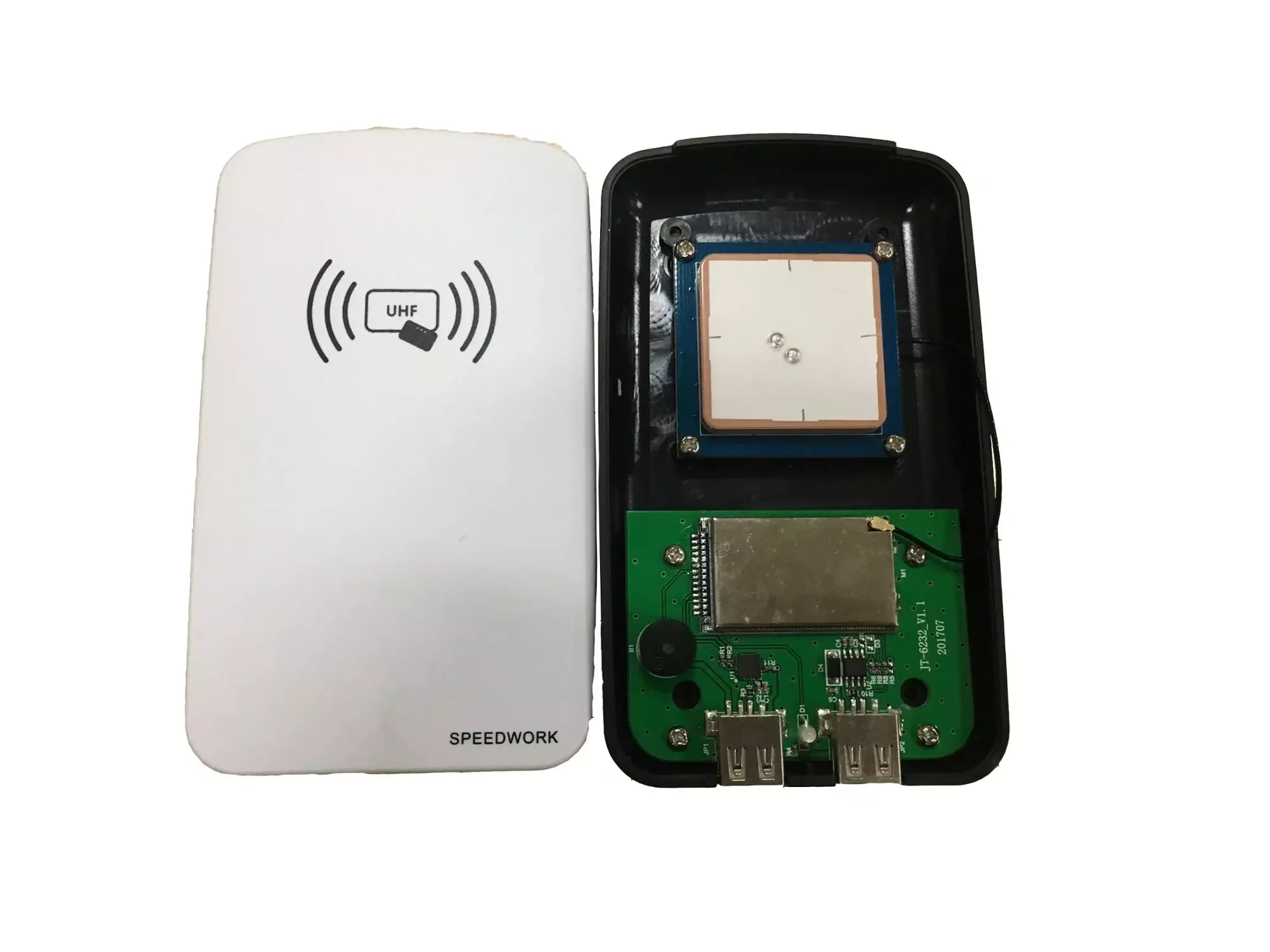  JT-6210 Высокая чувствительность приема двойной USB-интерфейс устройство чтения и записи UHF