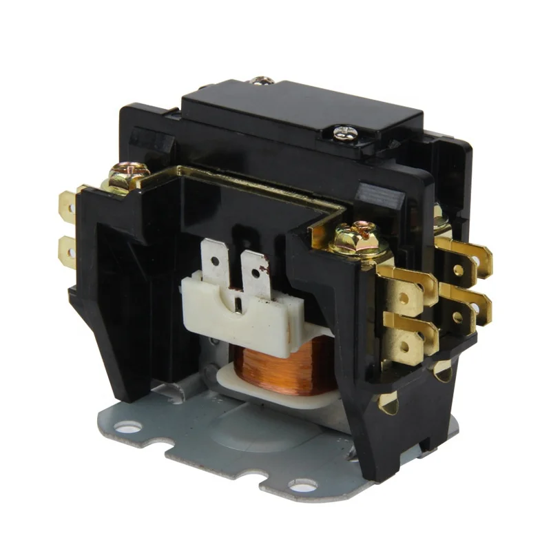 Air Conditioning Contactor 30A 40A Contactor Single-phase 240v OEM 2 Pole Ac Contactor 1P 2P 3P 4P Motor 220 V Relay 220v Ac