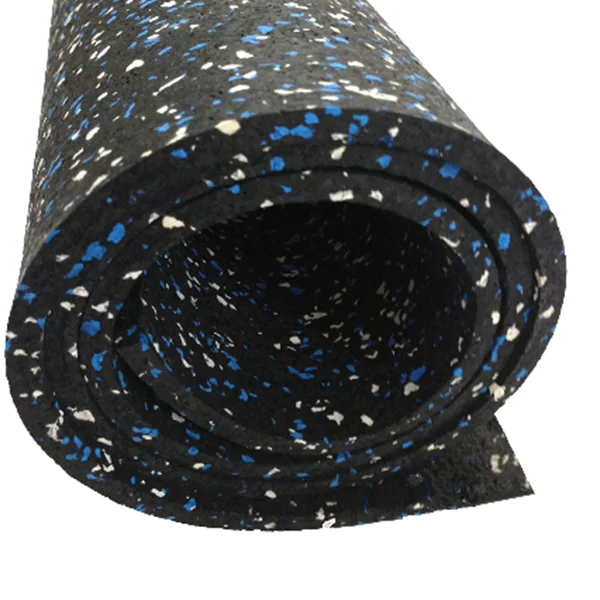 Hard-wearing quality Shock-absorbing Non-Toxic 1*15 m Gym Floor SBR+EPDM Rubber Roll