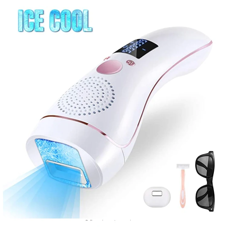 New arrivals ipl hair removal handset painless 999,999 pulse ice cool laser remover machine