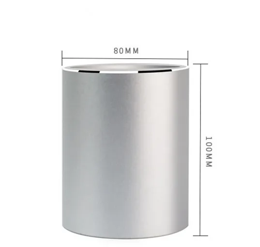 
Alloy Material Highlight Edge Business Custom Laser Engraving Logo Pencil Cup Pen Holder 