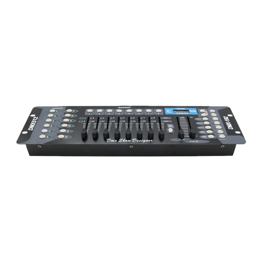 Профессиональная Дискотека DMX 512 192 консоль управление сценическим освещением DJ эффект атмосферы