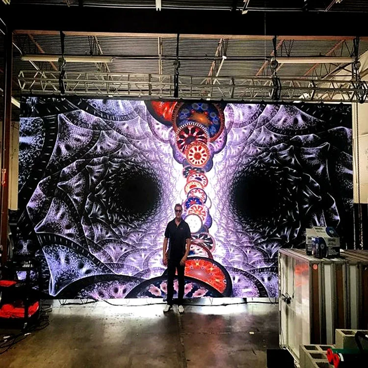 High Resolution LED Video Wall 5x3 Complete System P3.91 P4.81 Rental LED Display Cheap Outdoor Indoor LED Video Wall