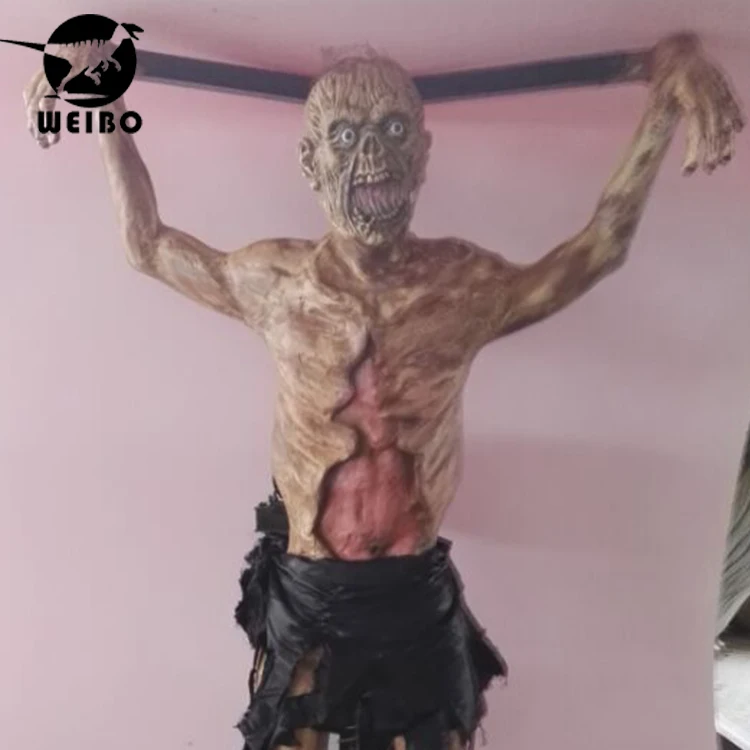 Escape room prop haunted house prop bespoke animatronic human skeleton