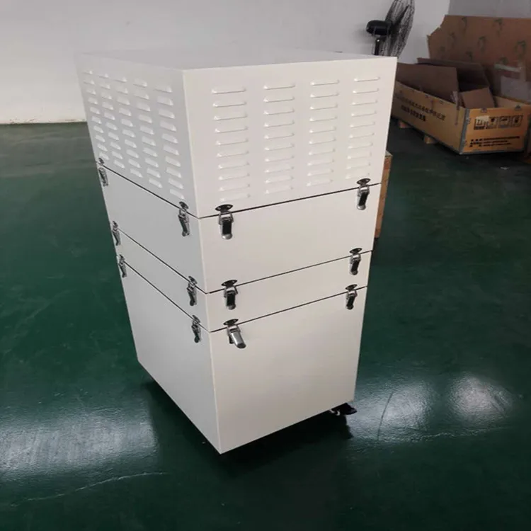 Лазерный гравировальный станок с дымовым фильтром