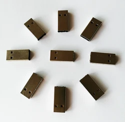 customized micro pendrive UDP chips with metal sleeve and colorful LED for glass krystall USB Flash memory sticks pen drive