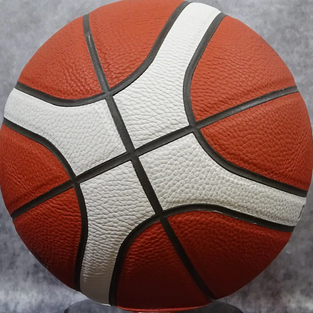 custom logo Size 7 6 5 Professional quality leather basketball BG4500 custom logo and design basketball ball