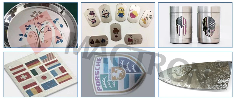 Mopa Fiber Laser Marking Machine for Mobile Phone Back Cover Printing