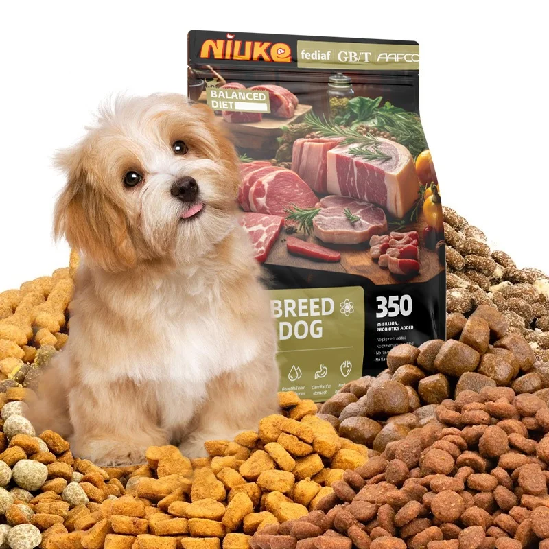 Высокобелковый сухой корм для собак органический здоровый домашних животных без зерна с основным ингредиентом курица рыбных