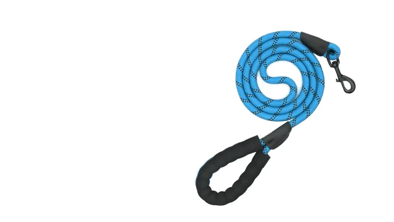 High Quality Nylon Pet Leash Durable Dog Outdoor Travel Collar Belt EVA Handle Pet Supplies For Puppy Training Running Walking