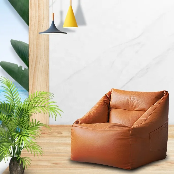 No Filing Living Room Lazy Lounger Sofa, Armchair Bean Bag Chair