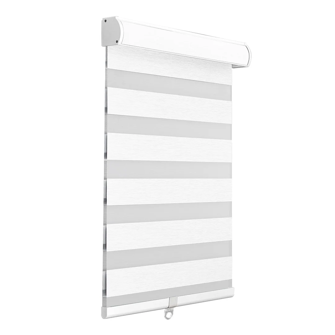 Stardeco домашний декор беспроводные дневные ночные черные коричневые полосатые жалюзи двухслойные Блэкаут шторы конфиденциальность