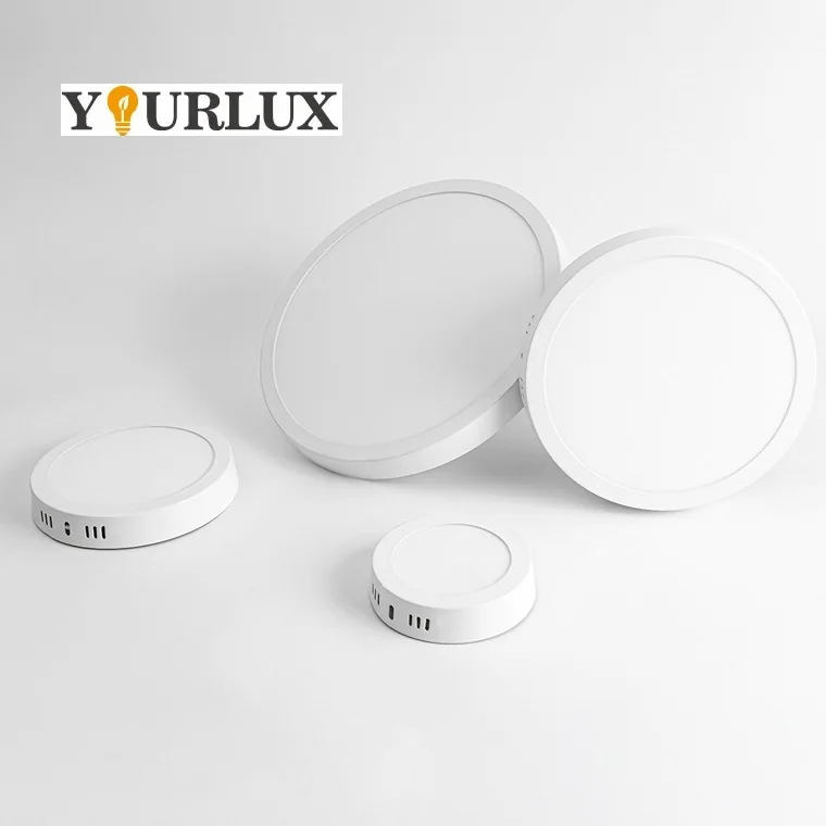 Factory Cheap Price Modern Design Indoor Bedroom Square Round Led Ceiling Light Led Panel Light