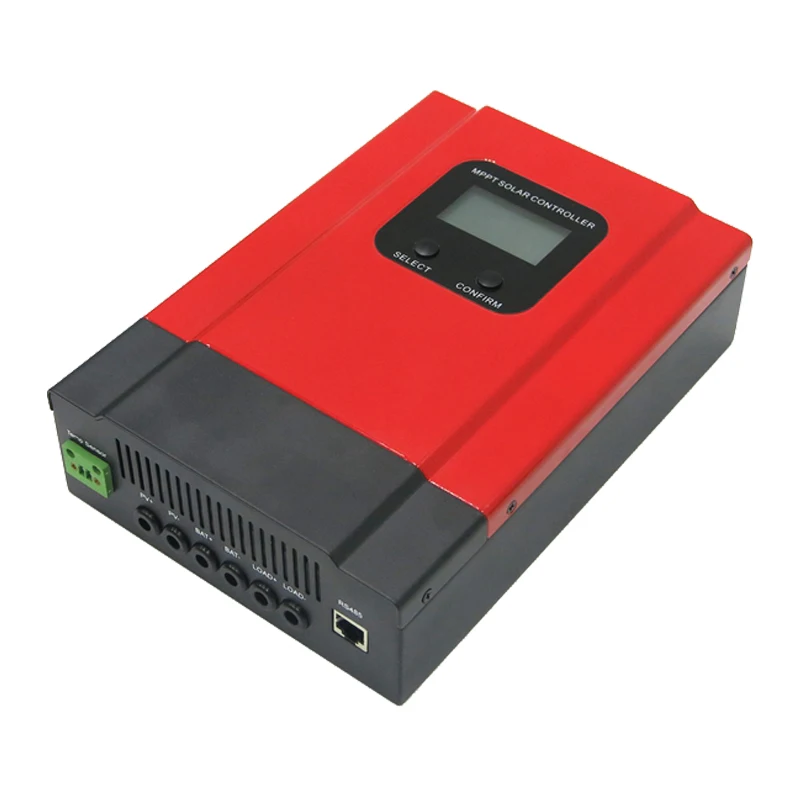 60A MPPT LCD Display High Efficiency Voltage Auto Setting Solar Charger Controller factory sales