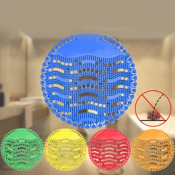 J22W Plastic Anti Splash Odorless Bubble Scented Urinal Screen Pad