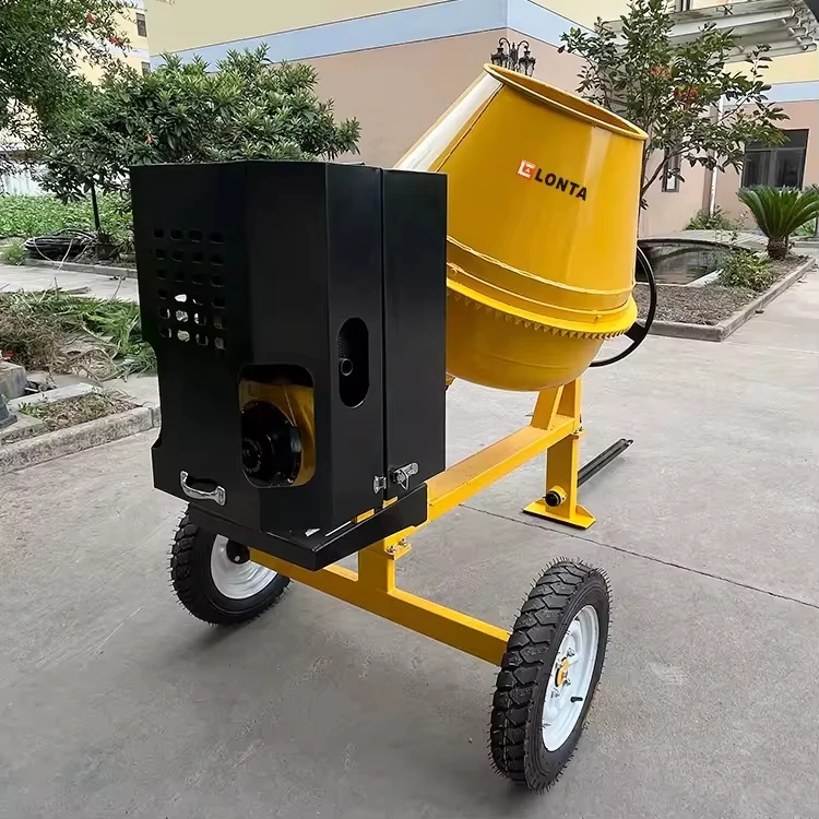 LONTA JH500 500 litre 2 bags portable gasoline electric diesel engine beton cement concrete mixer machine 500L betonniere