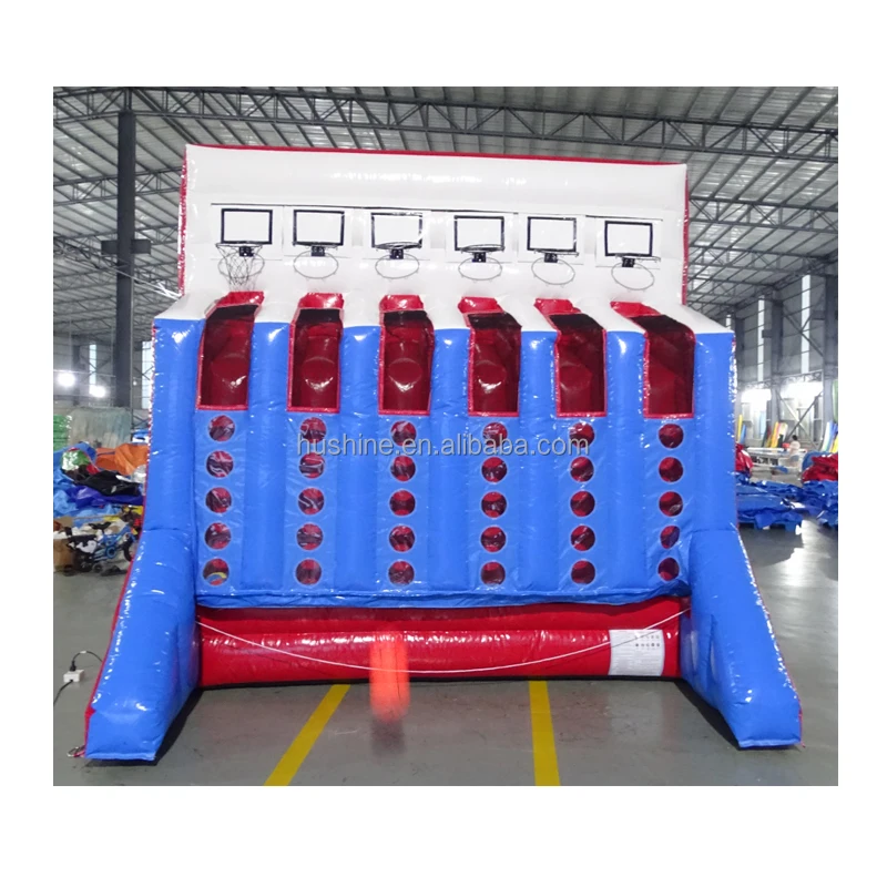 interactive sport Game inflatable basketball toss Inflatable Basketball Game Giant shoot four game connect 4