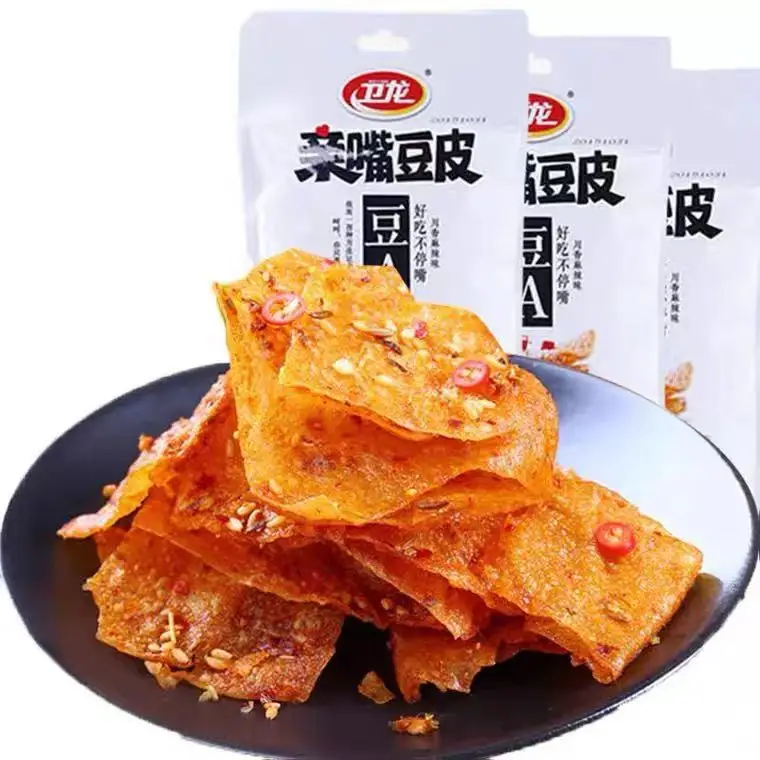 
Made in China to sell healthy specialty snacks Weilong Dried Tofu Spicy Fast Spicy Snacks 