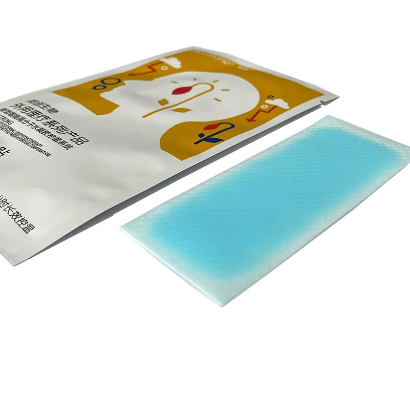 4x11cm baby cool fever reducing gel pad fever knee pads