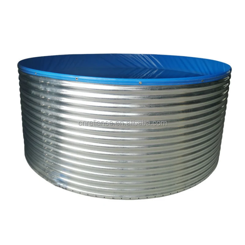 Fish Tank Bolted Corrugated Steel Galvanized Storage Tank Fish Tank