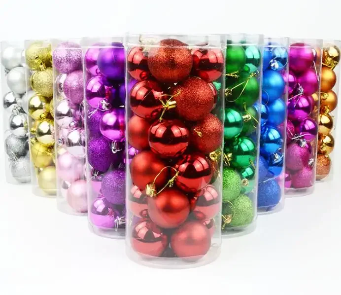 Christmas balls&tree ornaments custom Christmas balls ornament adornos de navidad Christmas decoration
