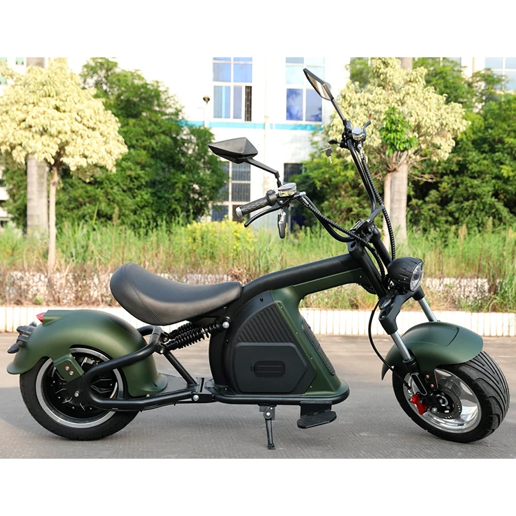 Electric Scooter Big Tyres Fastest Electric Motorcycle Mini Citycoco Scooter