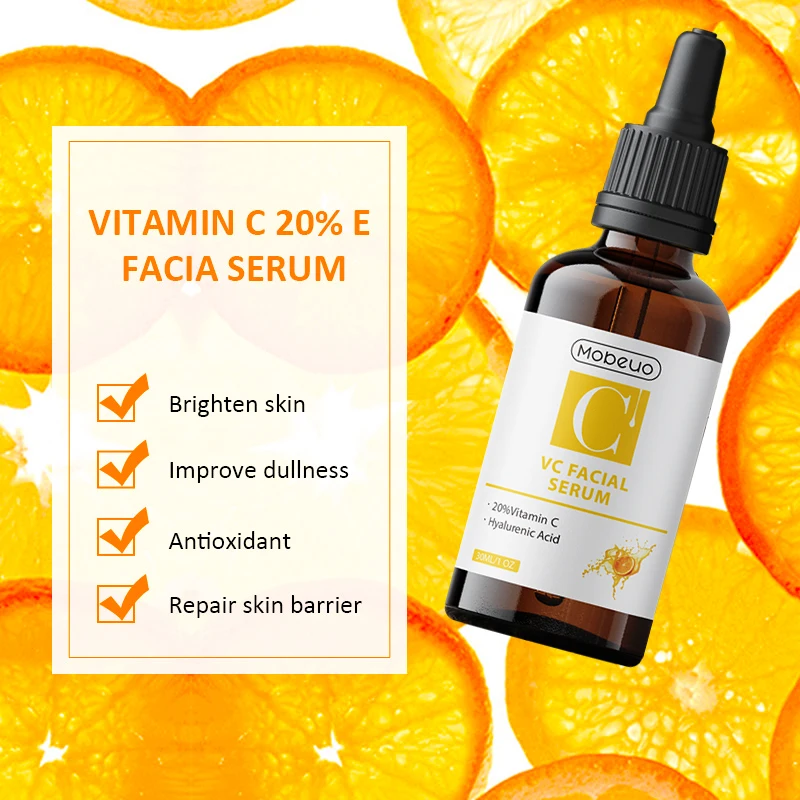 Wholesale Korean Skincare Anti Aging Hyaluronic Acid Niacinamide Vitamin C E Skin Care Face Serum Facial Whitening