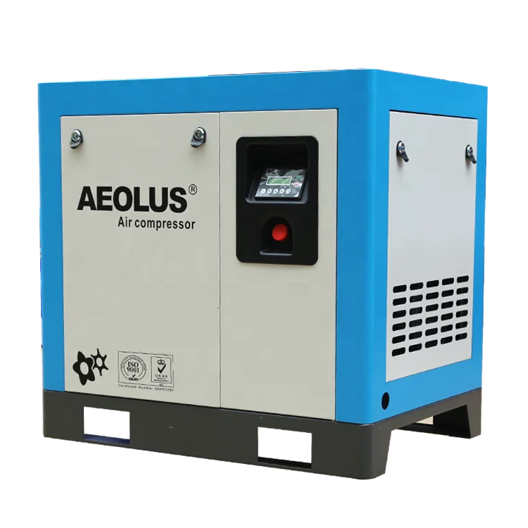 
 Воздушный компрессор AEOLUS, 8 бар, 10 л.с., воздушный компрессор 7,5 кВт, винтовой компрессор, Воздушная вентиляция, газовая пескоструйная обработка, спрей для покраски  