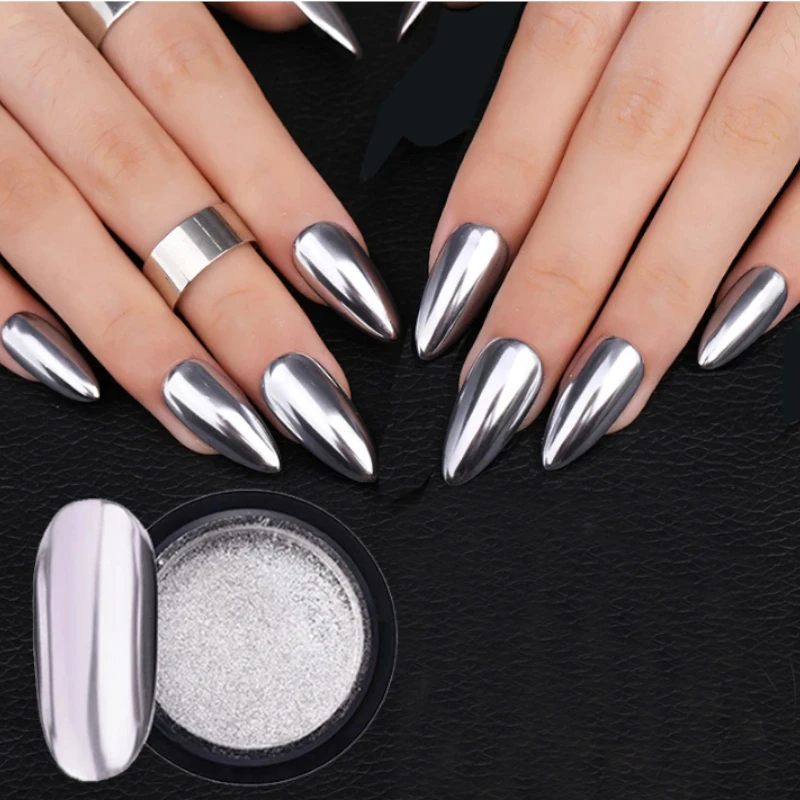 Кромовая пудра для ногтей