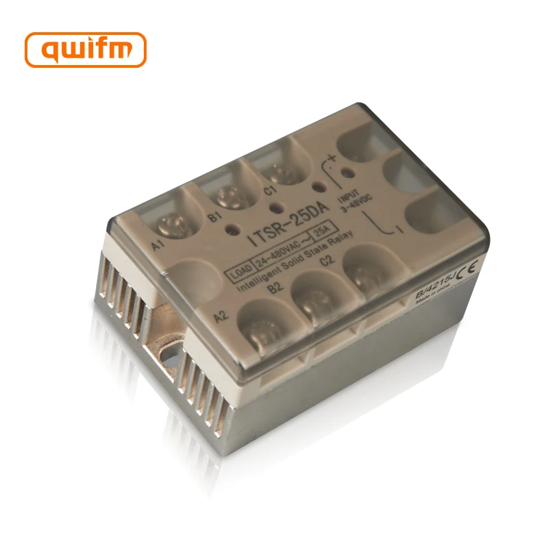 3 year warranty DC/AC control 10A~120A three phase ssr solid state relay